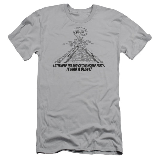 End Of The World Party - Short Sleeve Adult 30 - 1 - Silver T-shirt