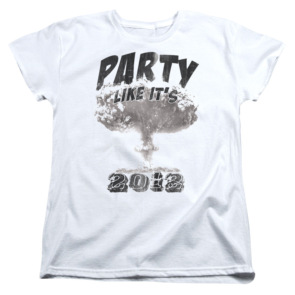 PARTY LIKE ITS 2012 -   WOMENS TEE - WHITE T-Shirt