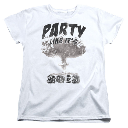 PARTY LIKE ITS 2012 -   WOMENS TEE - WHITE T-Shirt