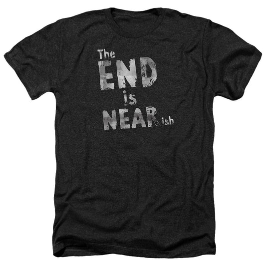 The End Is Near Ish - Adult Heather-black