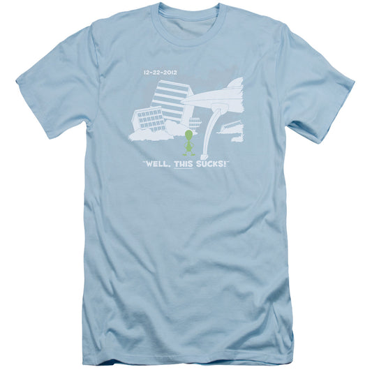 LATE TO THE PARTY -   ADULT 30/1 - LIGHT BLUE T-Shirt