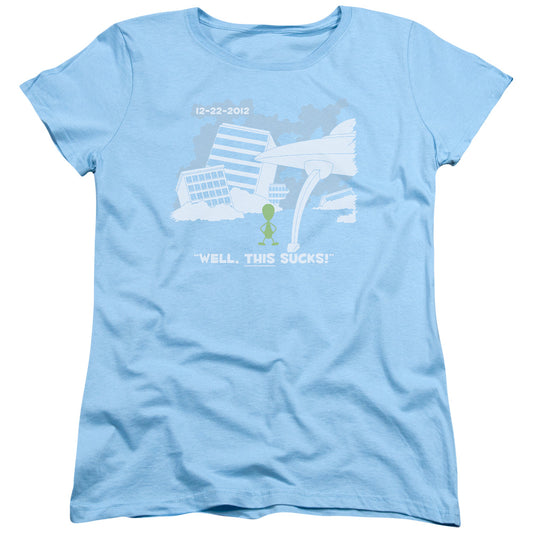 LATE TO THE PARTY -   WOMENS TEE - LIGHT BLUE T-Shirt