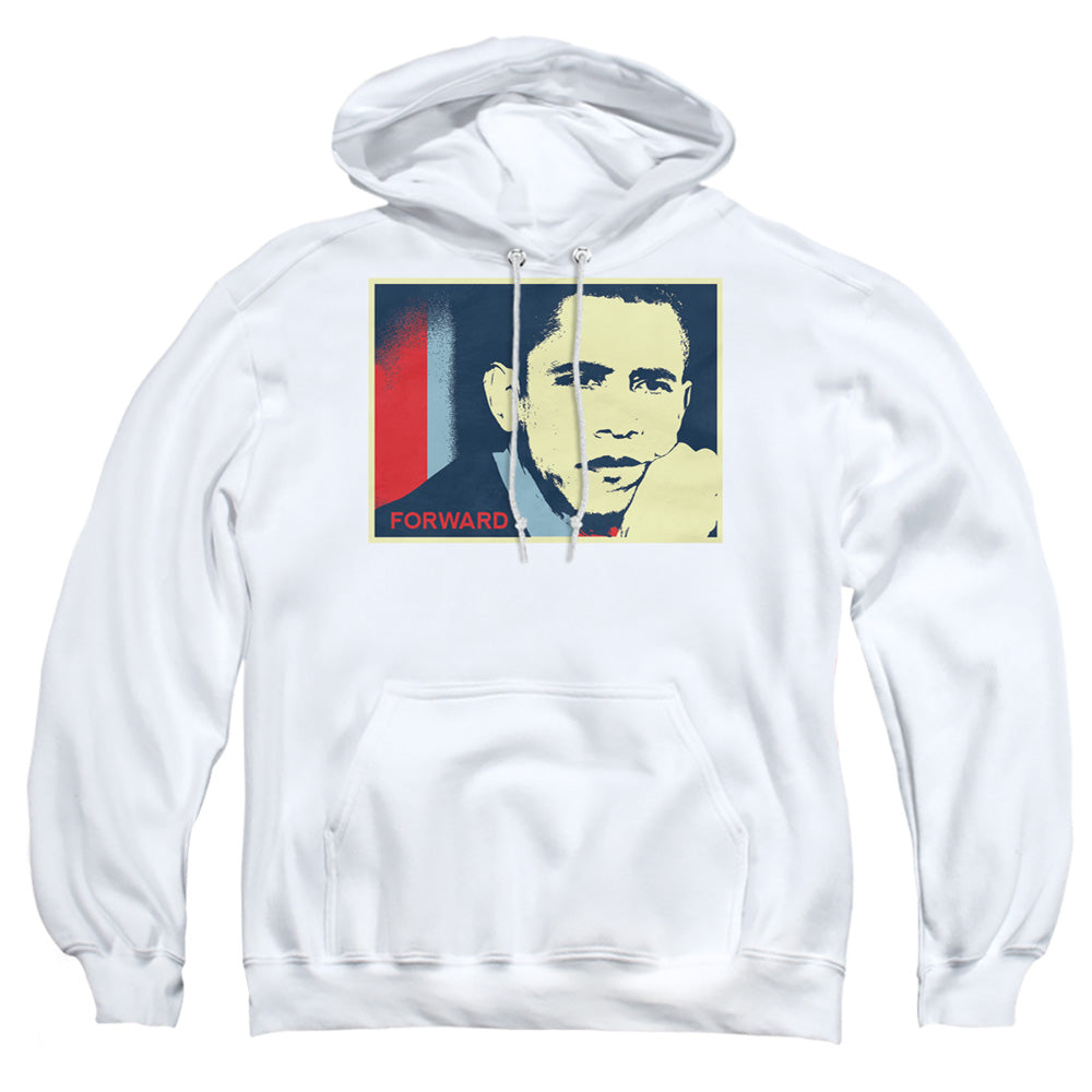 Forward Again - Adult Pull-over Hoodie - White