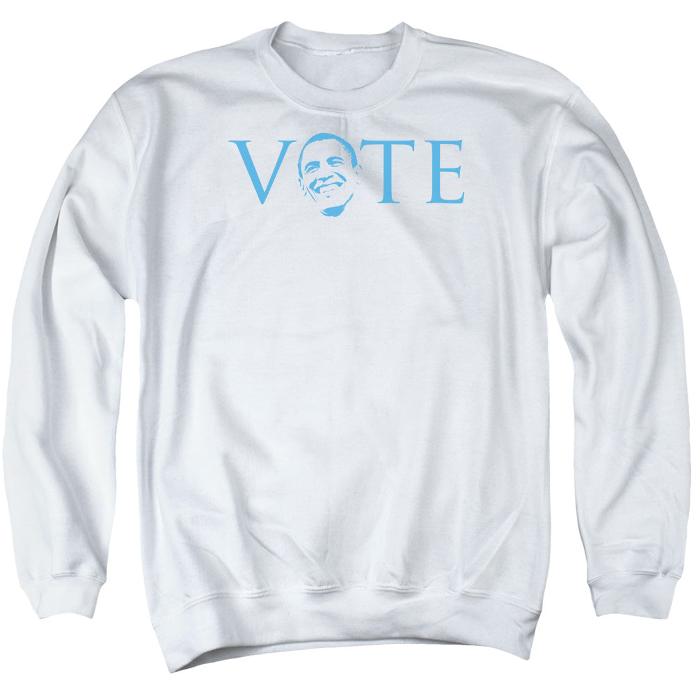 Vote 2012 - Adult Crewneck Sweatshirt - White