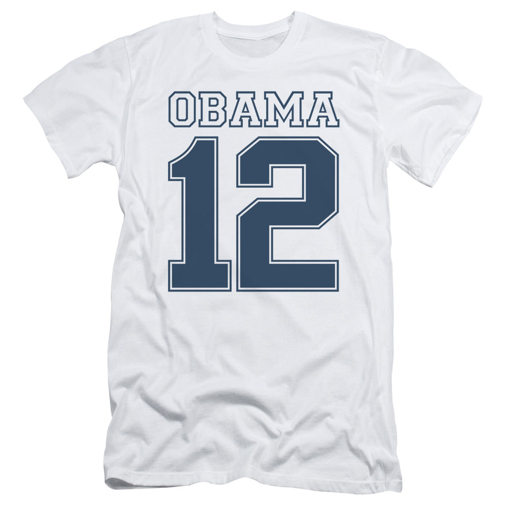 Obama 12 - Short Sleeve Adult 30 - 1 - White T-shirt