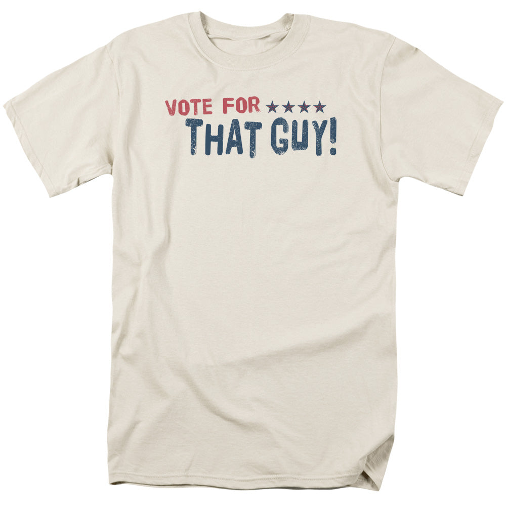 Vote For That Guy - Short Sleeve Adult 18 - 1 - Cream T-shirt