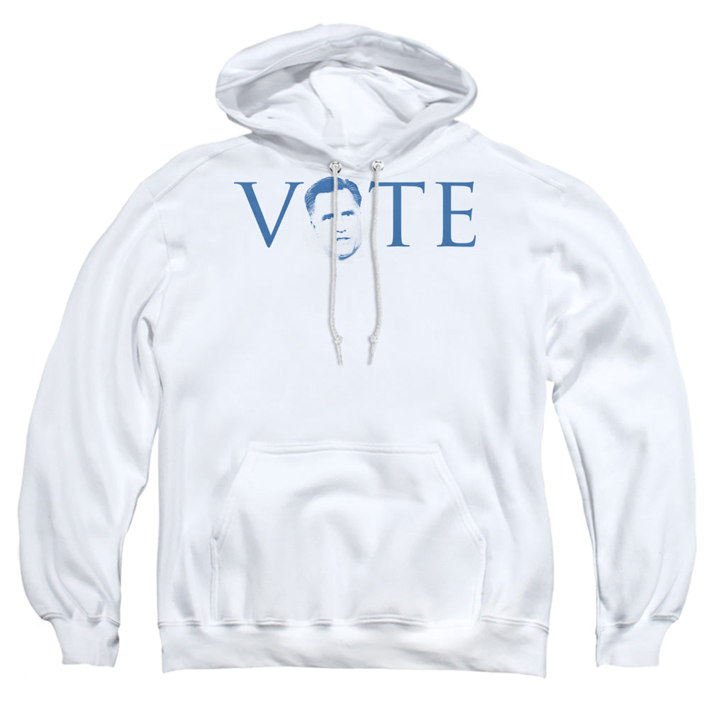 Vote Romney - Adult Pull-over Hoodie - White