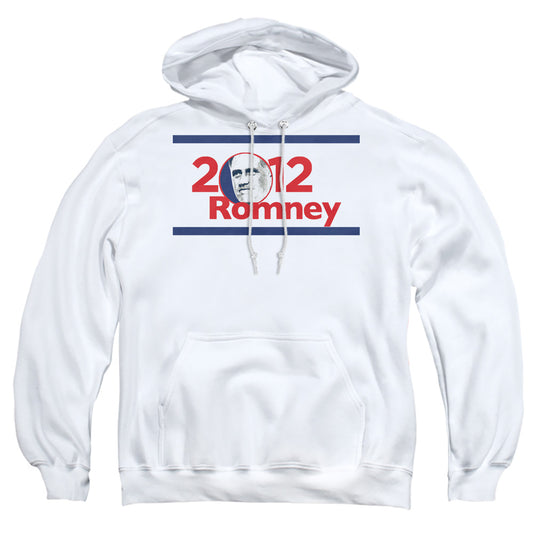 2012 Romney - Adult Pull-over Hoodie - White