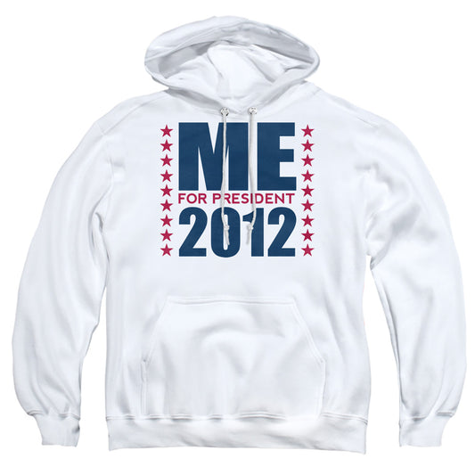 Me For President - Adult Pull-over Hoodie - White