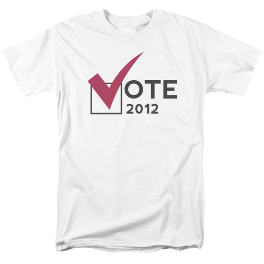 Vote 2012 - Short Sleeve Adult 18 - 1 - White T-shirt
