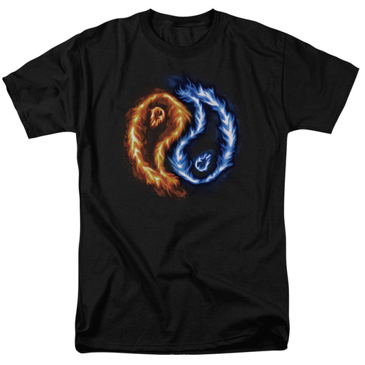 Flame Yang - Short Sleeve Adult 18 - 1 - Black T-shirt