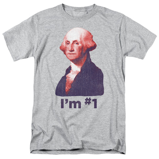 George No1 - Short Sleeve Adult 18 - 1 - Athletic Heather T-shirt