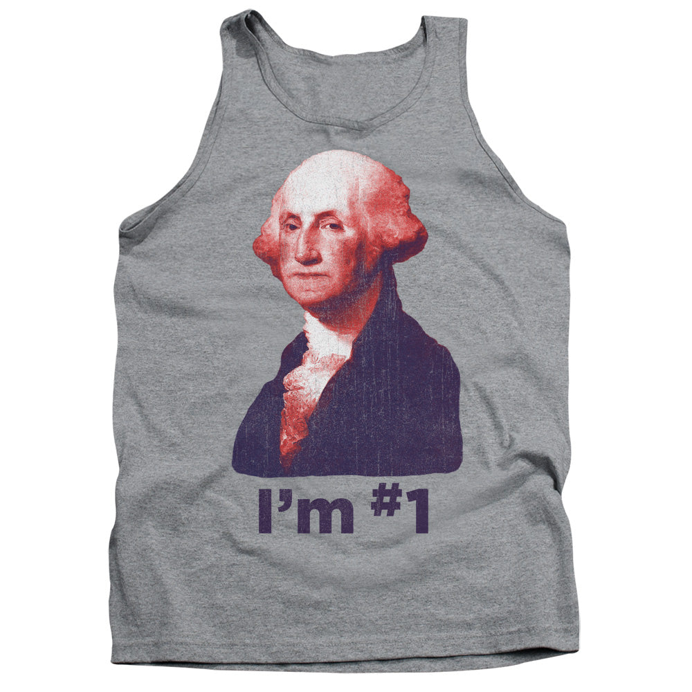 George No1 - Adult Tank - Athletic Heather