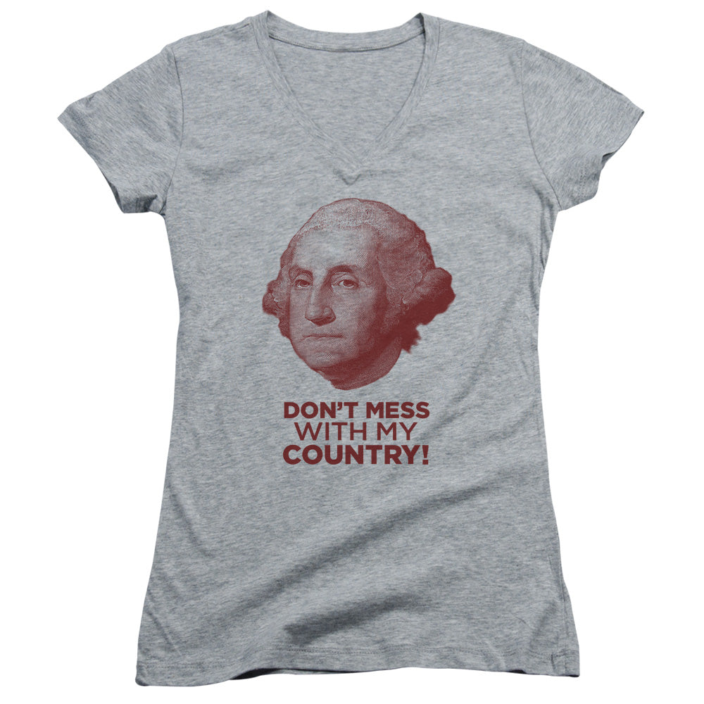 George Etch - Junior V-neck - Athletic Heather