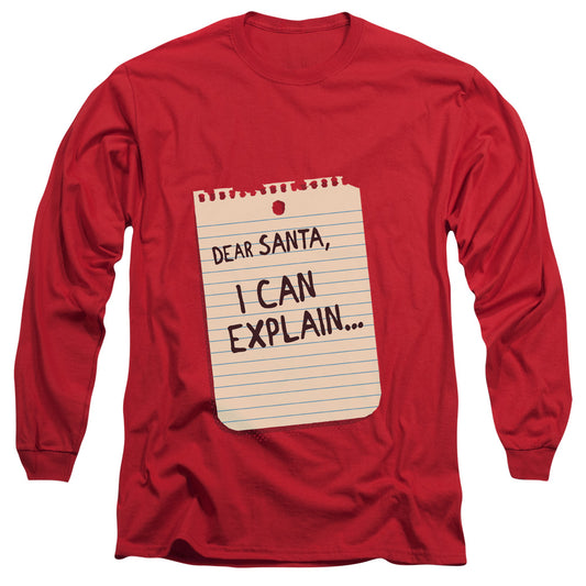 Note - Long Sleeve Adult 18 - 1 - Red T-shirt