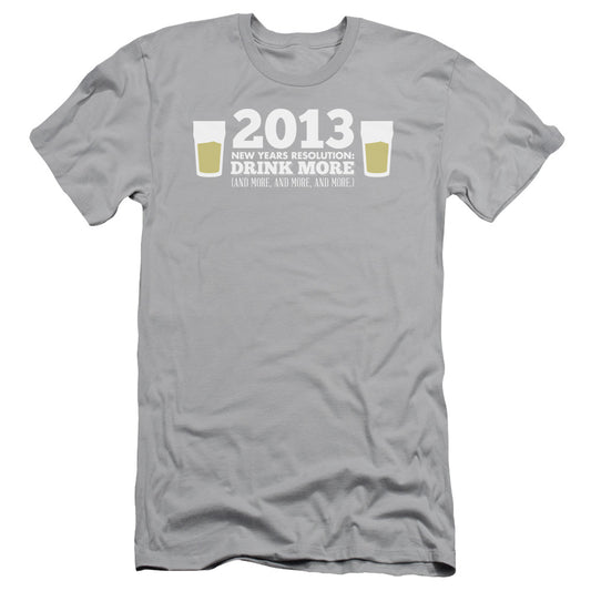 Drink More - Short Sleeve Adult 30 - 1 - Silver T-shirt