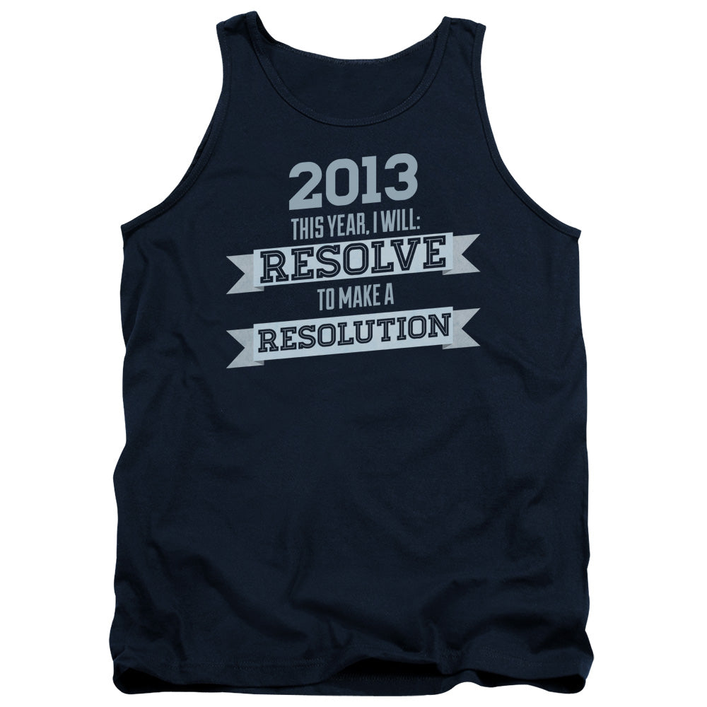 Resolve - Adult Tank - Navy