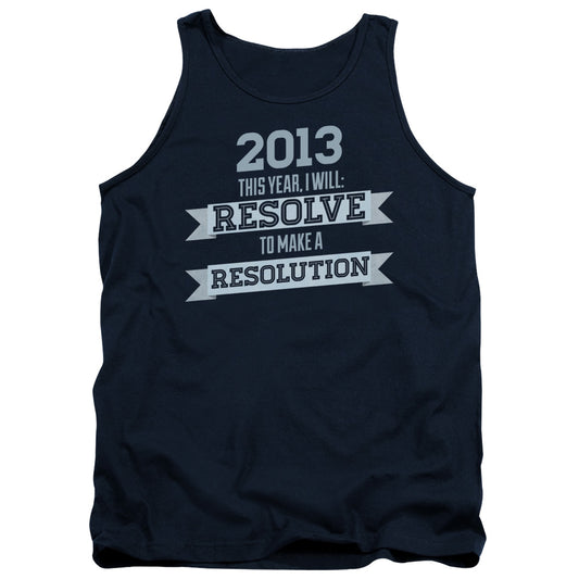 Resolve - Adult Tank - Navy