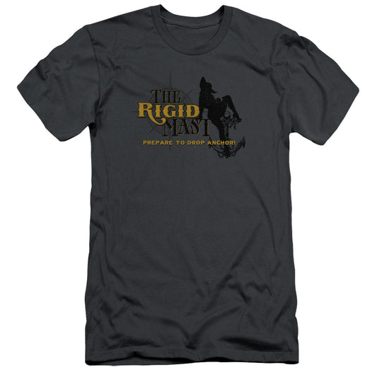 The Rigid Mast - Short Sleeve Adult 30 - 1 - Charcoal T-shirt