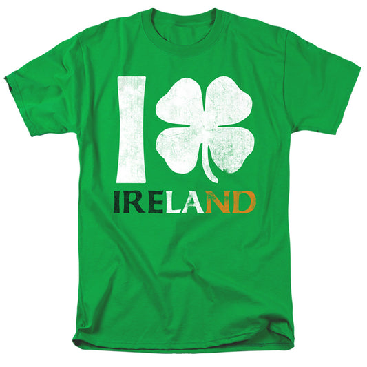 I Love Ireland - Short Sleeve Adult 18 - 1 - Kelly Green T-shirt