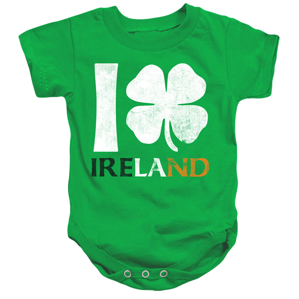 I Love Ireland-infant Snapsuit-kelly