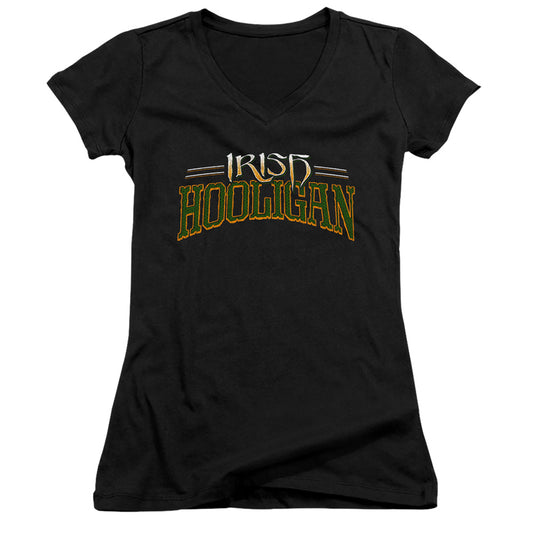 Hooligan-junior V-neck - Black