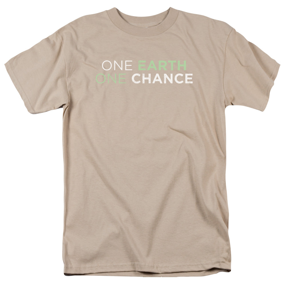 One Earth One Chance - Short Sleeve Adult 18 - 1 - Sand T-shirt