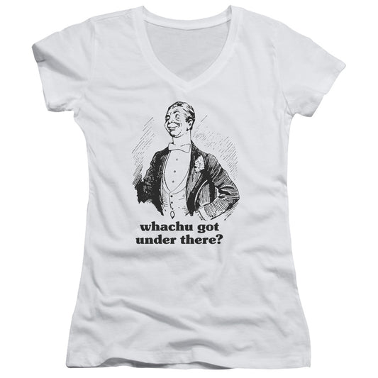 Fancy Underwear - Junior V-neck - White