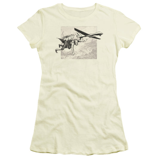 A Human Race - Short Sleeve Junior Sheer - Cream T-shirt