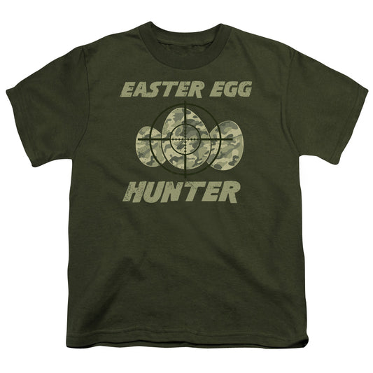 The Hunt - Short Sleeve Youth 18 - 1 - Military Green T-shirt