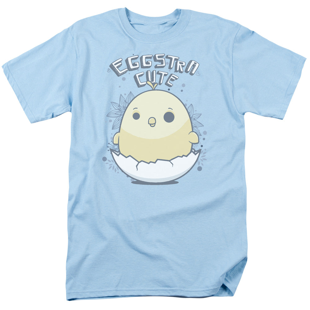 Eggstra Cute - Short Sleeve Adult 18 - 1 - Light Blue T-shirt