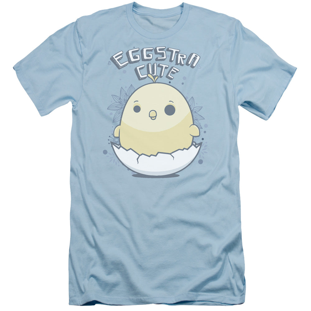 Eggstra Cute - Short Sleeve Adult 30 - 1 - Light Blue T-shirt