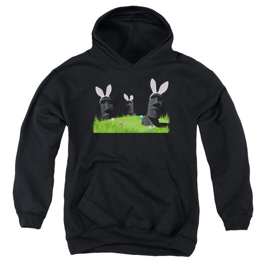 Easter Island - Youth Pull-over Hoodie - Black
