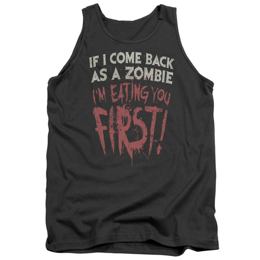 You First - Adult Tank - Charcoal