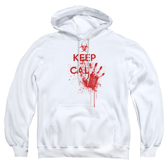 Keep Cal - Adult Pull-over Hoodie - White