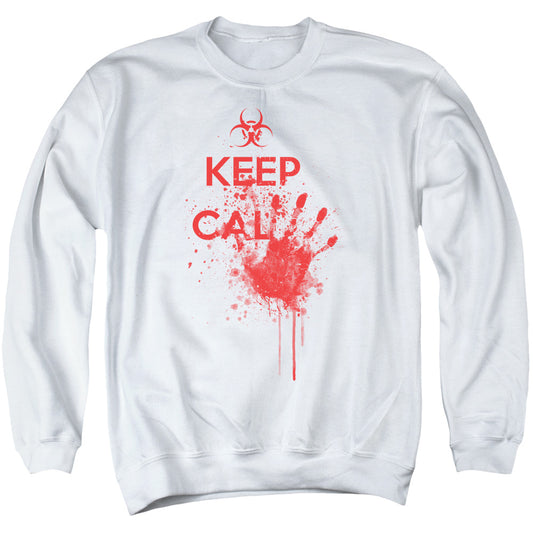 Keep Cal - Adult Crewneck Sweatshirt - White