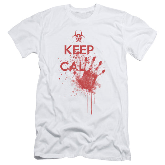 Keep Cal - Short Sleeve Adult 30 - 1 - White T-shirt