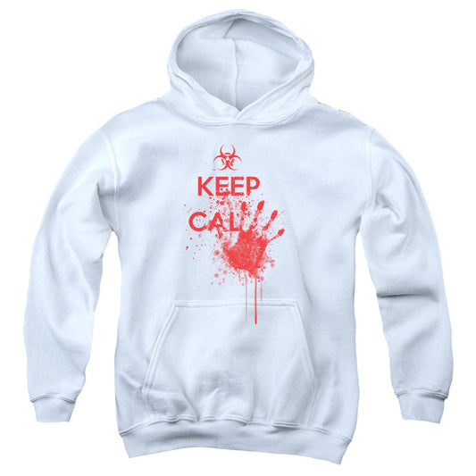 Keep Cal - Youth Pull-over Hoodie - White