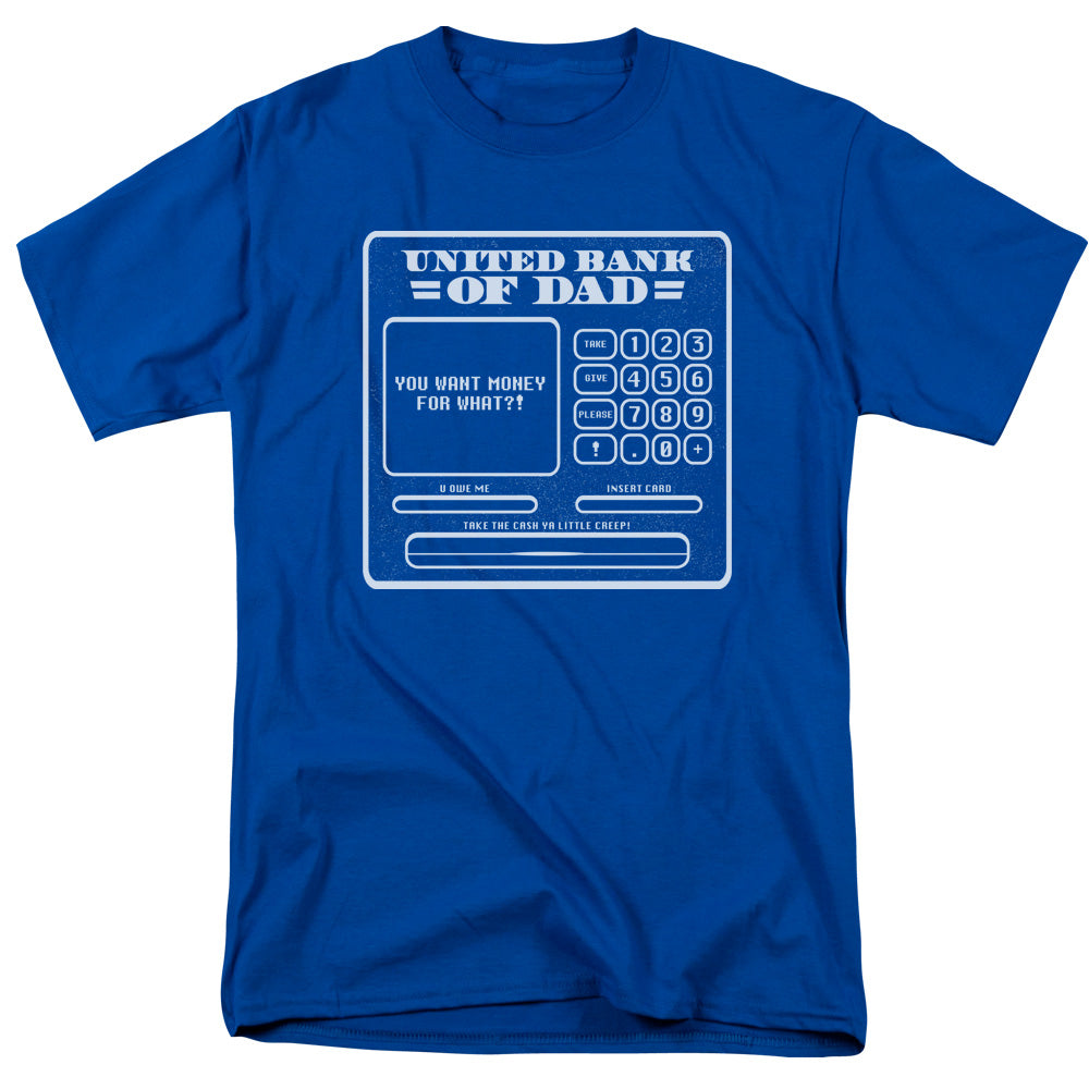 Dad Aka Atm - Short Sleeve Adult 18 - 1 - Royal Blue T-shirt