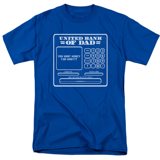Dad Aka Atm - Short Sleeve Adult 18 - 1 - Royal Blue T-shirt