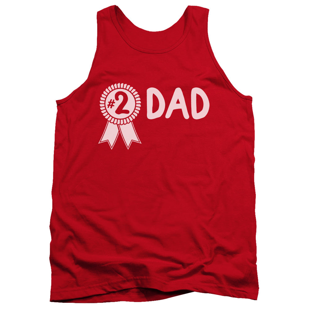 #2 Dad - Adult Tank - Red