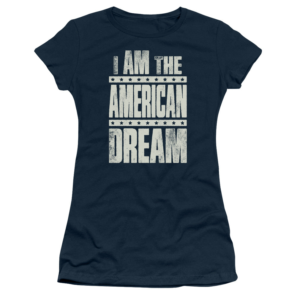 Im The Drem - Short Sleeve Junior Sheer - Navy T-shirt