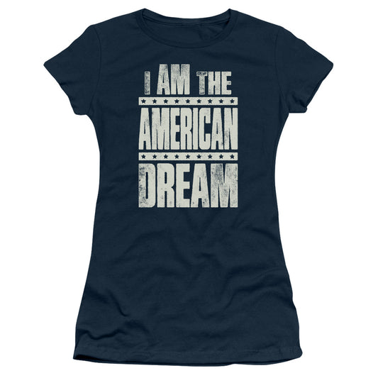 Im The Drem - Short Sleeve Junior Sheer - Navy T-shirt