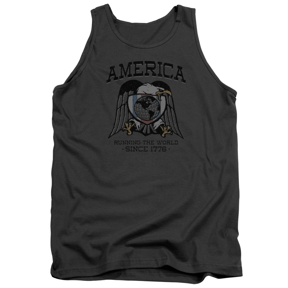 World Leaders - Adult Tank - Charcoal