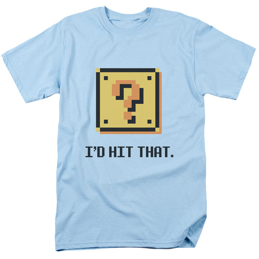 Id Hit That - Short Sleeve Adult 18 - 1 - Light Blue T-shirt