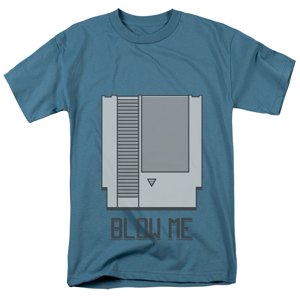 Blow Me - Short Sleeve Adult 18 - 1 - Slate T-shirt
