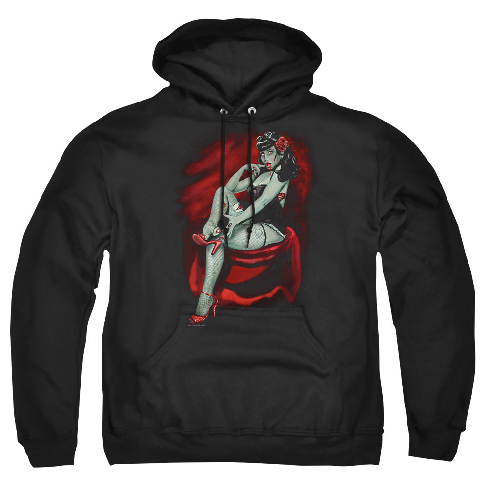 Broken Shoe Zombie - Adult Pull-over Hoodie - Black