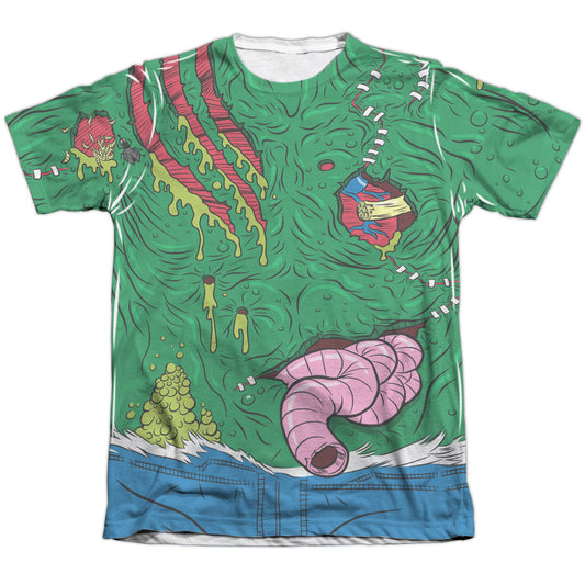 Gross Zombie - Adult Poly - Cotton Short Sleeve Tee - White T-shirt