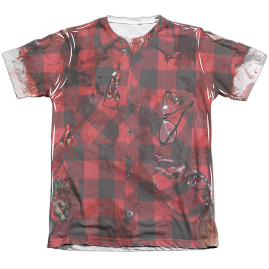 Hipster Zombie - Adult Poly - Cotton Short Sleeve Tee - White T-shirt