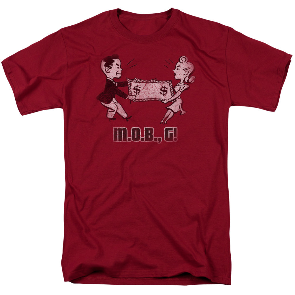 M.o.b.g - Short Sleeve Adult 18 - 1 - Cardinal T-shirt